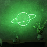 "SATURN" MINI NEON SKILT