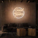 "GOOD TIMES" NEON SKILT