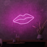 "LIPS" MINI NEON SKILT