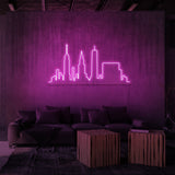 "NYC SKYLINE" NEON SKILT