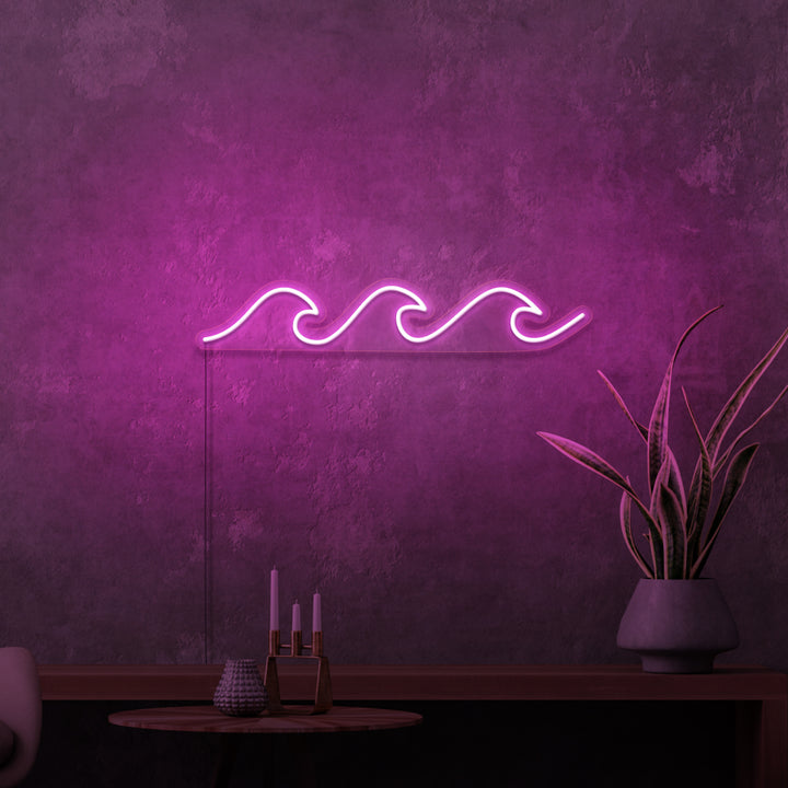 "BØLGER" MINI NEON SKILT