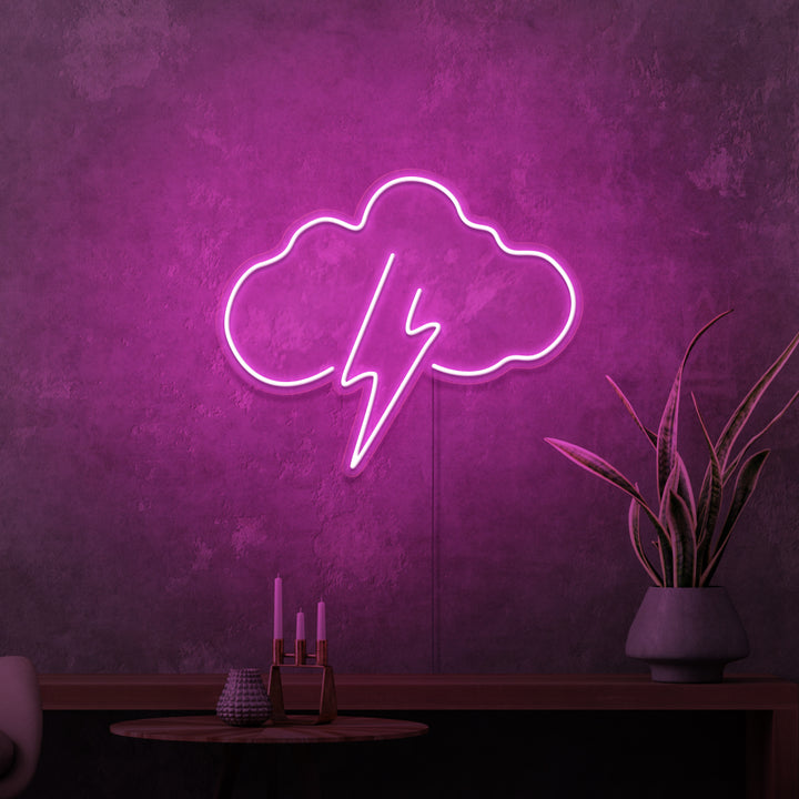 "STORMVEJR" MINI NEON SKILT