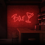 "BAR" NEON SKILT