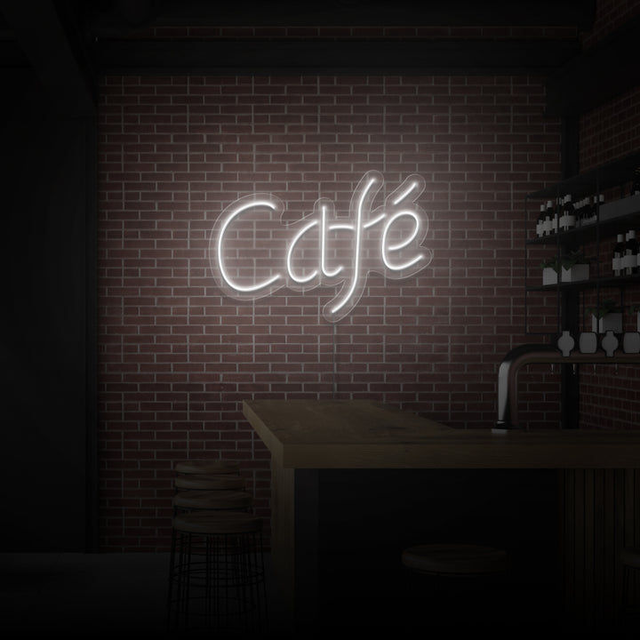 "CAFE" NEON SKILT