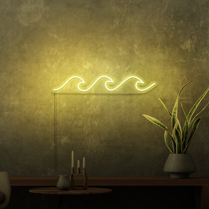 "BØLGER" MINI NEON SKILT